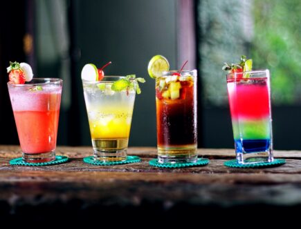 verschiedene Cocktails